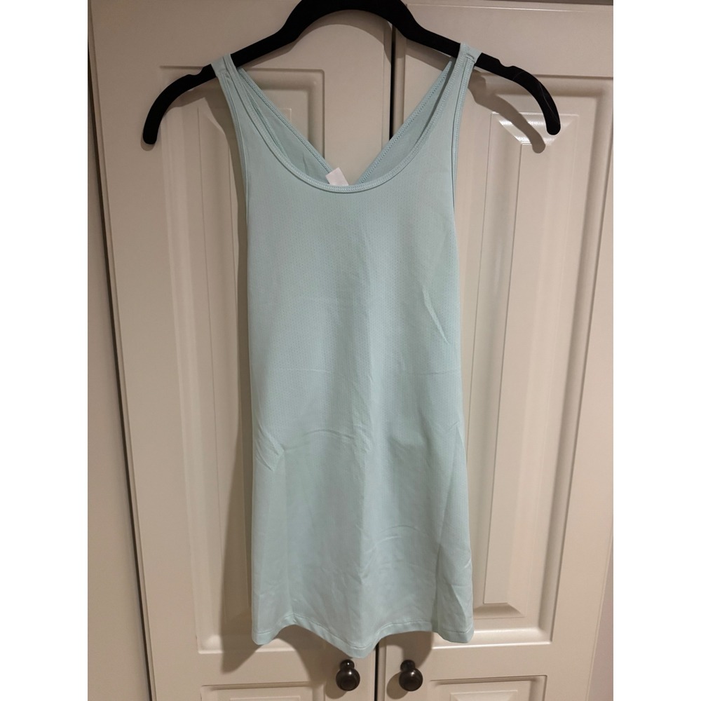 Under Armour Light Blue Heat Gear Tank Top‎ Sleeveless Athletic Workout Gym XS